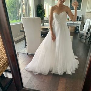 Romona Keveza wedding dress.
